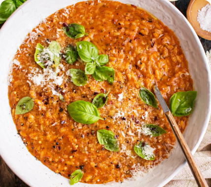 Creamy Tomato Risotto