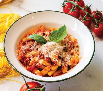 Chili Cherry Tomato Pasta