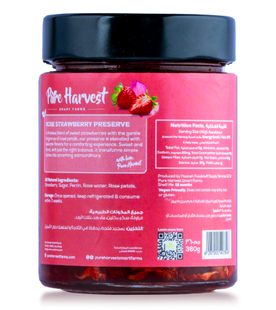 Rose Strawberry Preserve